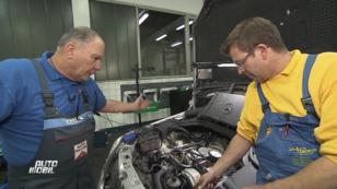 Die Autodocs kämpfen um den Benz 500 SEC Die Autodocs kämpfen um den Benz 500 SEC