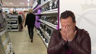 Michael wird zu Utes persönlichem Catwalk-Trainer Michael wird zu Utes persönlichem Catwalk-Trainer