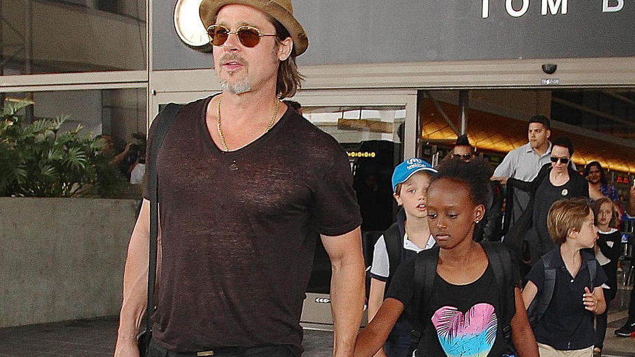 Brad Pitt darf nicht auf Zaharas Geburtstag Brad Pitt darf nicht auf Zaharas Geburtstag