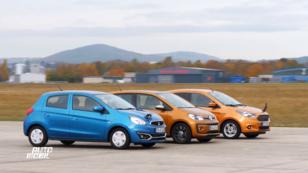 Mitsubishi Space Star, Ford KA+ und VW up! Mitsubishi Space Star, Ford KA+ und VW up!