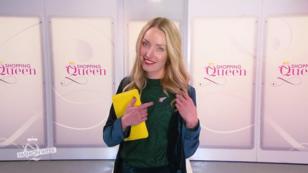 Ganz in Grün will sie die Fashion Week erobern Ganz in Grün will sie die Fashion Week erobern