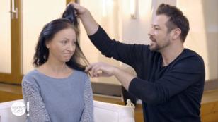 Angelina hat extrem dünne Haare Angelina hat extrem dünne Haare