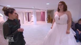 Für Braut Regina darf es keine Spitze sein Für Braut Regina darf es keine Spitze sein