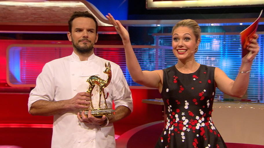 Steffen Henssler und Ruth Moschner feiern den Bambi Steffen Henssler und Ruth Moschner feiern den Bambi