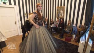 Lisa stellt sich ein schwarzes Brautkleid vor Lisa stellt sich ein schwarzes Brautkleid vor