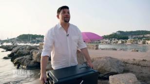 Eine zweite mysteriöse Box am Strand Eine zweite mysteriöse Box am Strand