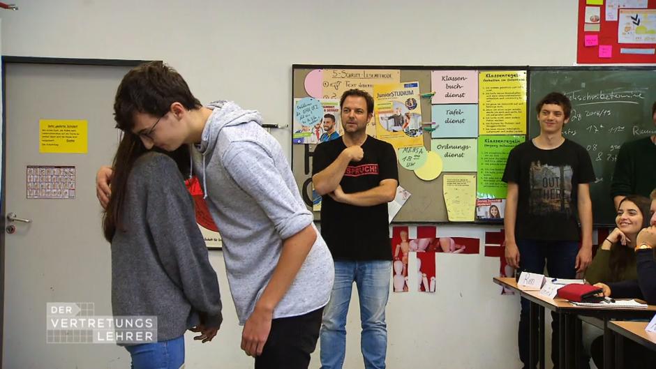 Hier lernen die Schüler Gedankenlesen Hier lernen die Schüler Gedankenlesen
