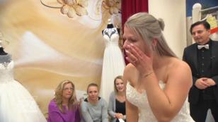 Susanne kann ihre Tränen nicht zurückhalten Susanne kann ihre Tränen nicht zurückhalten