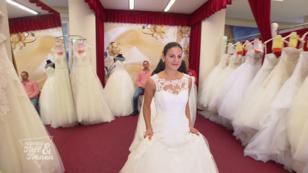 Große Emotionen beim ersten Kleid Große Emotionen beim ersten Kleid