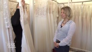 Evas Kleid darf nicht zu sehr nach Braut aussehen Evas Kleid darf nicht zu sehr nach Braut aussehen