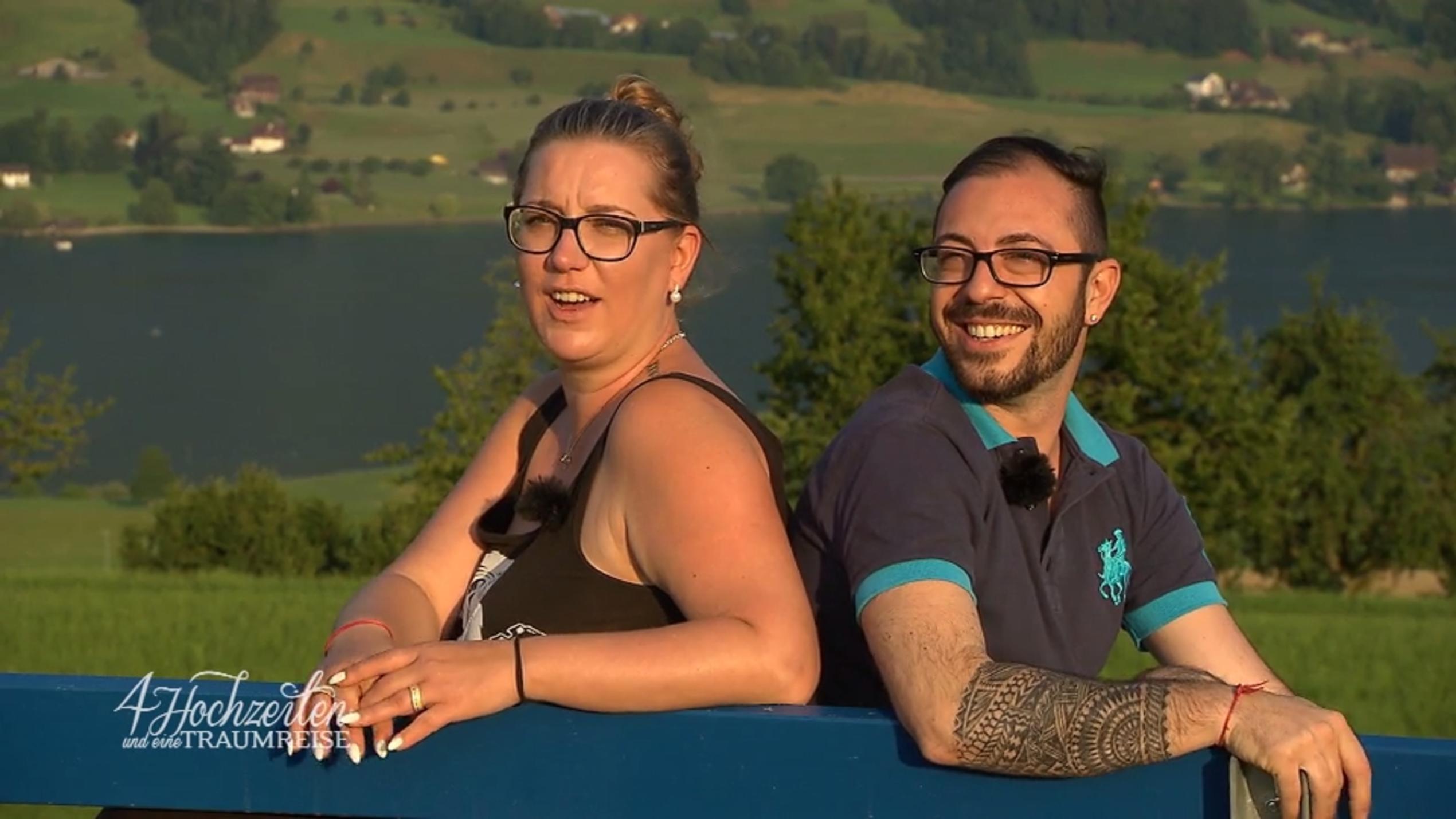 Mit 14 lernten sich Désirée und Rino kennen Mit 14 lernten sich Désirée und Rino kennen