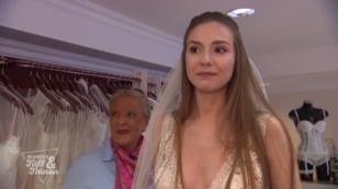 Das perfekte Kleid rührt Anna zu Tränen Das perfekte Kleid rührt Anna zu Tränen