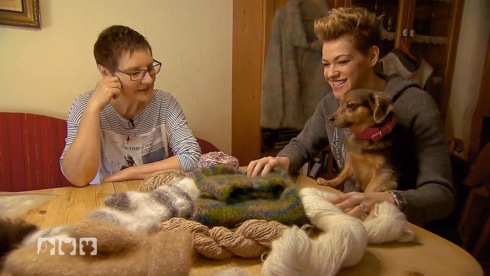 Stricken mit Hundewolle Stricken mit Hundewolle