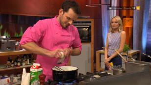 Steffen Henssler tastet sich an die Polenta ran Steffen Henssler tastet sich an die Polenta ran