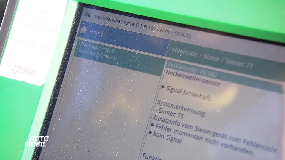 Immer wieder der Nockenwellensensor Immer wieder der Nockenwellensensor