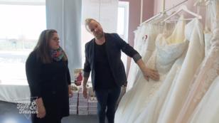 Das Traumkleid ist zwei Nummern zu klein Das Traumkleid ist zwei Nummern zu klein