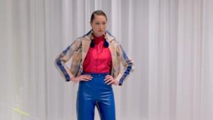 Musas Lederhose kommt gut an Musas Lederhose kommt gut an