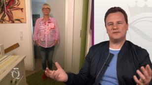 Guido freut sich schon im Style-Check auf Anneli Guido freut sich schon im Style-Check auf Anneli