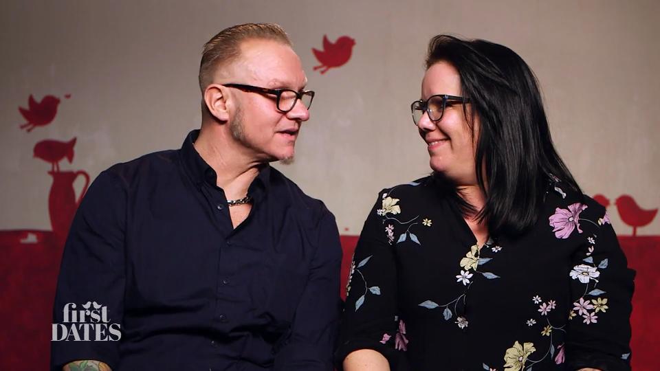 Simone und Michael lachen viel Simone und Michael lachen viel