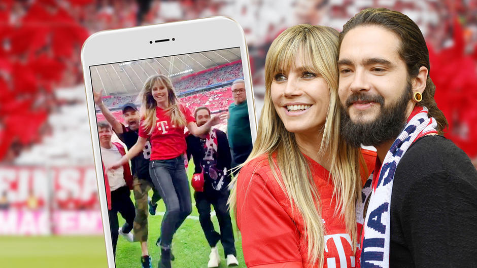 Heidi Klum und Tom feiern die Bayern Heidi Klum und Tom feiern die Bayern