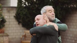 Ringkampf zwischen Vater und Sohn Ringkampf zwischen Vater und Sohn