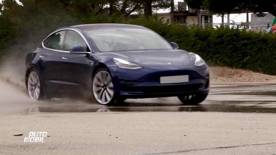 Der Tesla Lance im Rennstrecken-Test Der Tesla Lance im Rennstrecken-Test