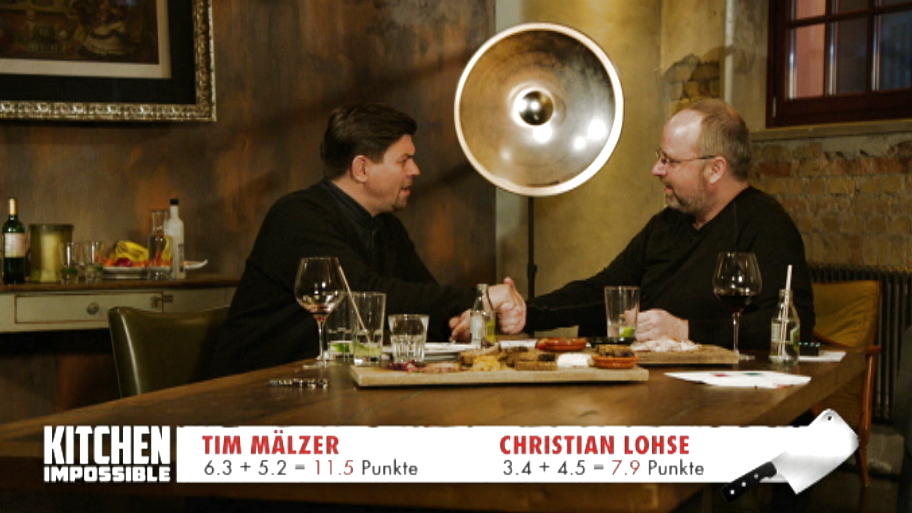 Tim Mälzer macht den Sieg gegen Christian Lohse klar Tim Mälzer macht den Sieg gegen Christian Lohse klar