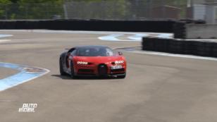 Mit dem Bugatti Chiron auf der Rennstrecke Mit dem Bugatti Chiron auf der Rennstrecke