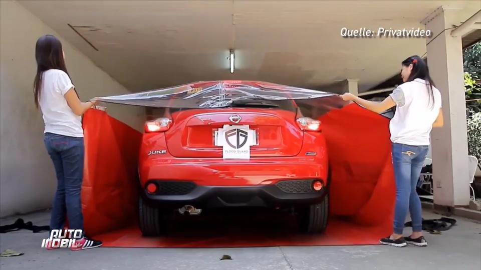 Floodguard - Ein Auto im Plastikbeutel Floodguard - Ein Auto im Plastikbeutel