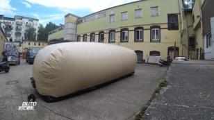 Die Luftgarage ist nicht alltagstauglich Die Luftgarage ist nicht alltagstauglich