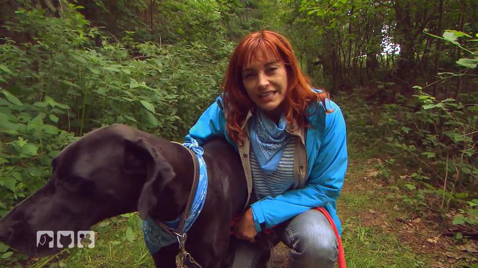 Diana Eichhorn unterwegs im Wolfsrevier Diana Eichhorn unterwegs im Wolfsrevier