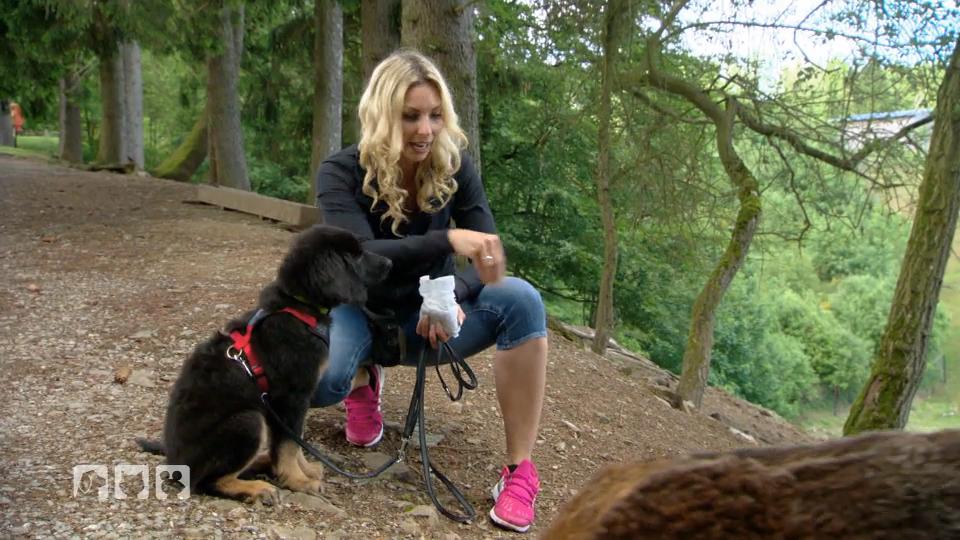 Die erste Wildtierbegegnung für Toni Die erste Wildtierbegegnung für Toni