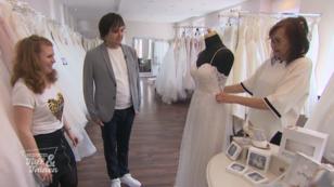 Ein Kleid hat es Jeanine besonders angetan Ein Kleid hat es Jeanine besonders angetan