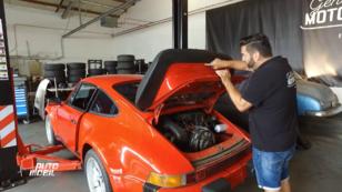 Ausgetauschte Teile im alten Porsche Ausgetauschte Teile im alten Porsche