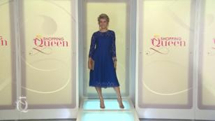 Esther glänzt im eleganten Midi-Kleid Esther glänzt im eleganten Midi-Kleid