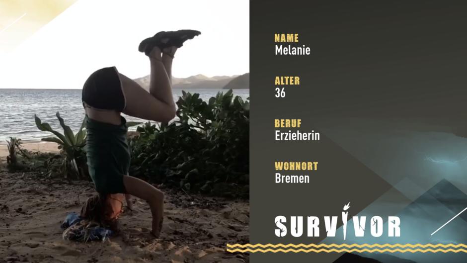 Melanie will bei "Survivor" an Grenzen stoßen Melanie will bei "Survivor" an Grenzen stoßen