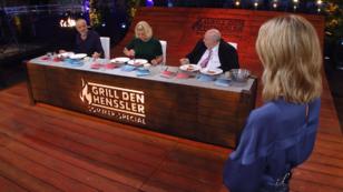 Die Jury fällt die letzte Entscheidung im Dessert Die Jury fällt die letzte Entscheidung im Dessert