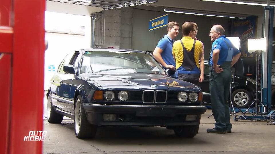 Ein 7er BMW, der nicht anspringt Ein 7er BMW, der nicht anspringt