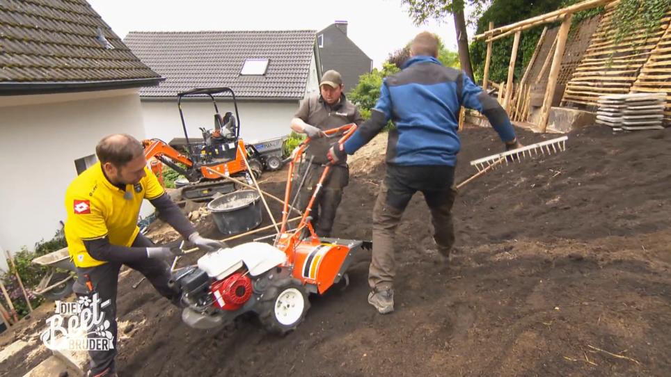 Der Steilhang macht den Brüdern zu schaffen Der Steilhang macht den Brüdern zu schaffen