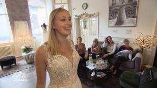 Das erste Kleid wird es zur Hochzeit schaffen Das erste Kleid wird es zur Hochzeit schaffen