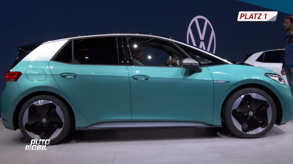 Platz 1 der E-Autos: ID.3 von VW Platz 1 der E-Autos: ID.3 von VW
