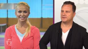 Sie hat die besten Outfits auf dem Tennis-Platz Sie hat die besten Outfits auf dem Tennis-Platz