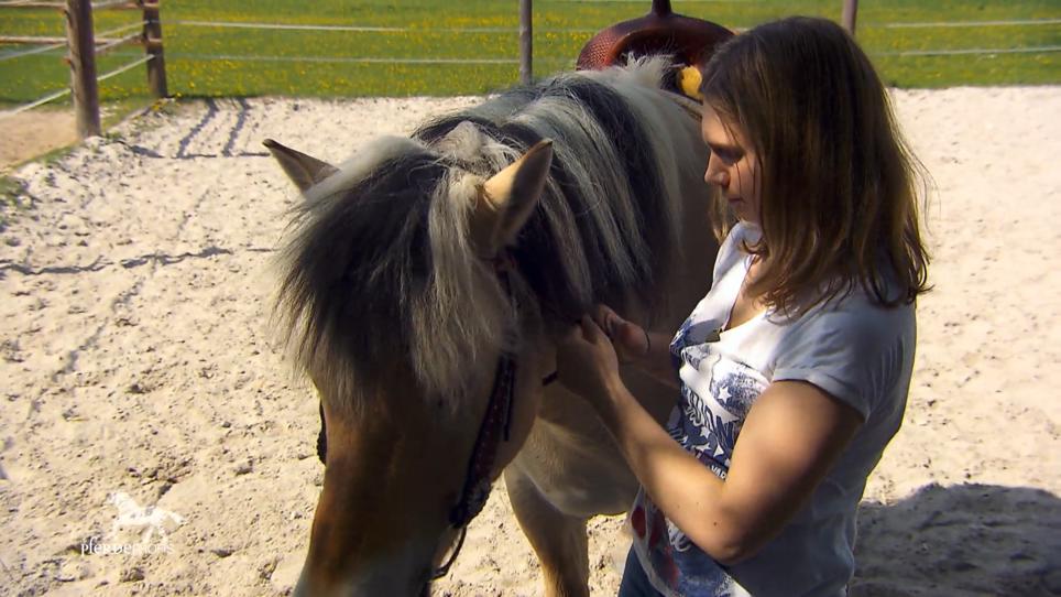 Melanie wird von Falko gebissen Melanie wird von Falko gebissen