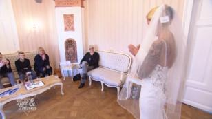 Die 42-jährige wird in einer sexy Robe heiraten Die 42-jährige wird in einer sexy Robe heiraten