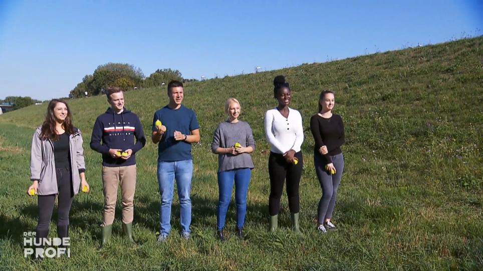 Testkandidaten stellen Lola eine Falle Testkandidaten stellen Lola eine Falle