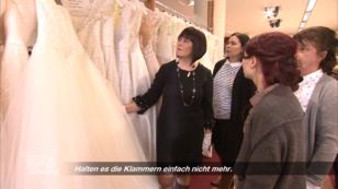 Die Kleidergröße der Braut bereitet Probleme Die Kleidergröße der Braut bereitet Probleme