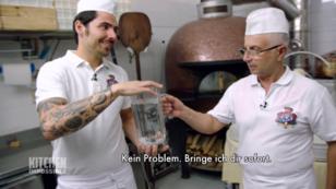 Dabei will der Pizzabäcker doch nur helfen Dabei will der Pizzabäcker doch nur helfen