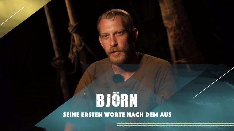 Björn ist nach dem Gruppenrat "überrascht" Björn ist nach dem Gruppenrat "überrascht"