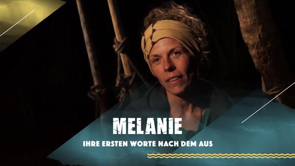 Melanie: "Es ist ein bisschen kacke" Melanie: "Es ist ein bisschen kacke"