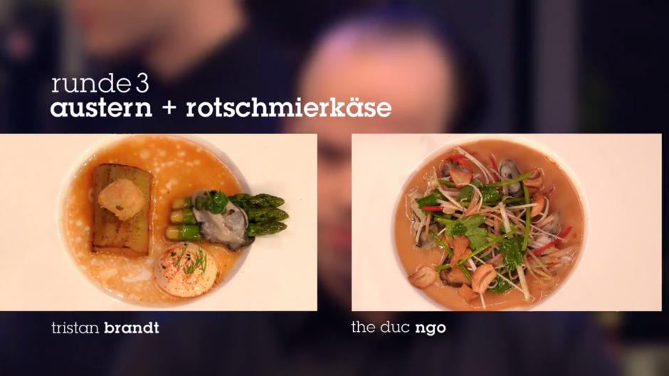 Die Teller in der entscheidenden Runde Die Teller in der entscheidenden Runde
